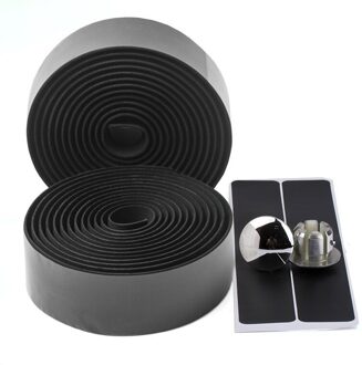 Racefiets Stuur Tape Anti-Slip Road Fiets Eva Materiaal Fietsstuur Tape zwart
