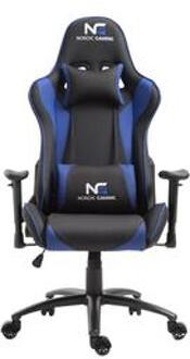 Racer gaming stoel - gamestoel - blauw / zwart