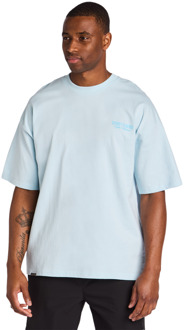 Racer T-shirts Heren - Blauw - Maat L Blue