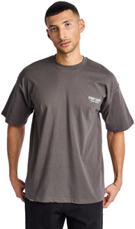 Racer T-shirts Heren - Grijs - Maat M Grey