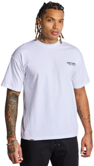 Racer T-shirts Heren - Wit - Maat S White
