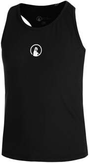 Racerback Tanktop Meisjes-Zwart,Wit - 128