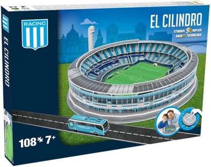 Racing Club 3D-puzzel El Cilindro Stadium 108-delig