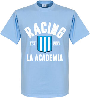 Racing Club Established T-Shirt - Lichtblauw - L