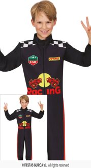 Racing Driver Speedcar Kostuum Kind Multikleur - Print