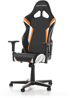 RACING Gaming Chair Zwart/Oranje/Wit