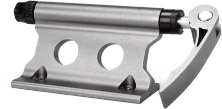 Rack Fiets Auto Imperiaal Drager Quick Release Legering Vork Lock Mount Rekken Stabiele Gereedschap Bike Repair Stand Mtb accessoires licht grijs