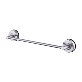 Rack Nail-free Bathroom Supplies Stainless Steel Organiser Storage Hanging Rod Towel Holder Kitchen Wall Mount Hotel Suction Cup