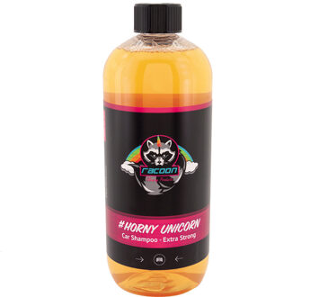 Racoon autoshampoo Horny Unicorn 1 liter oranje