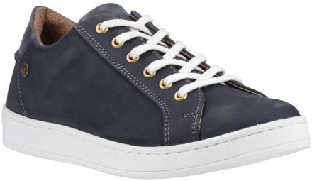 Radcot Dames Leren Sneakers Navy - EU 39/ UK 6