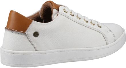 Radcot Dames Sneakers Van Wit Leer - EU 39/ UK 6