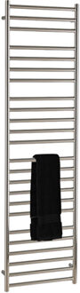 Radiator Athena 50x160 cm Geborsteld RVS Chroom EH Design