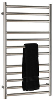 Radiator Athena 50x80 cm Geborsteld RVS