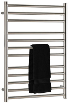 Radiator Athena 60x120 cm Geborsteld RVS