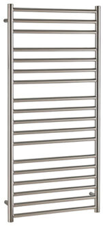 Radiator Athena 60x140 cm Geborsteld RVS Chroom EH Design