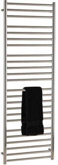 Radiator Athena 60x160 cm Geborsteld RVS Chroom EH Design