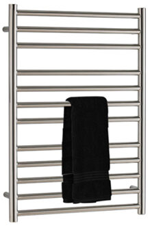 Radiator Athena 60x80 cm Geborsteld RVS