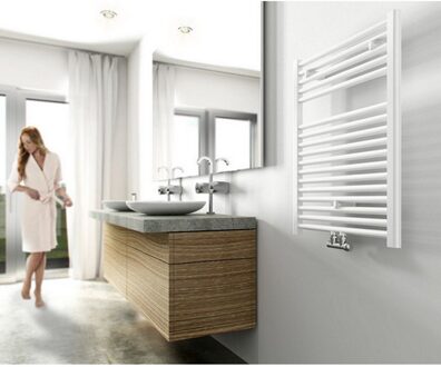 Radiator BWS Emma 76,6x60 cm Midden Onder Aansluiting Wit (463 Watt)