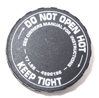 Radiator Cap 4596198 Voor Dodge Magnum Charger Challenger Journey Venger Chrysler Sebring Jeep Wranglergrand Cherokee