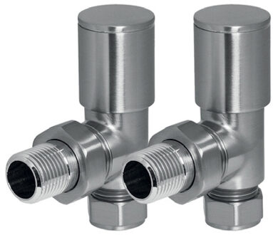 Radiator Kraantjes Haaks Gepolijst Chroom EH Design