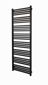 Radiator Sanilux Block 150x50 cm 927Watt Onder Aansluiting Mat Zwart