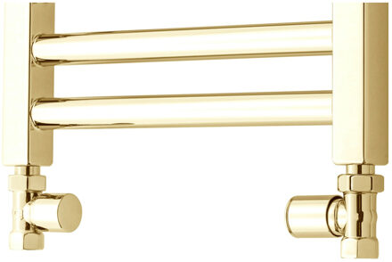 Radiator Zij-Aansluitset TVS Ventile 110 Goud