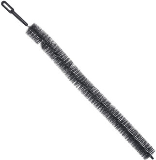 Radiatorborstel - flexibel - 70 cm - kunststof - zwart - schoonmaakborstel