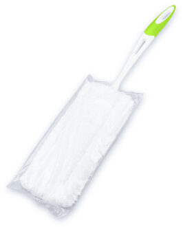 Radiatorborstel - microvezel - wit - duster - schoonmaakborstel