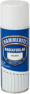 Radiatorlak Kleurvast Ral 9010 0,4 Ltr