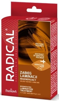 Radical Haarmasker Radical Regenerating Lamination Treatment 15 ml + 15 ml + 5 ml