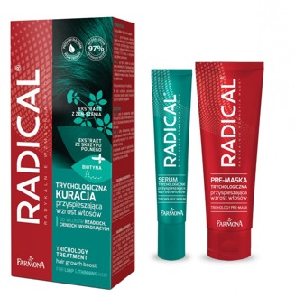 Radical Haarverlies Radical Trichology Treatment Hair Growth Boost 50 ml + 20 ml