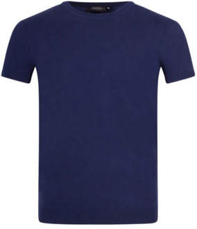 Radical Navy Gebreid T-shirt Radical , Blue , Heren - S
