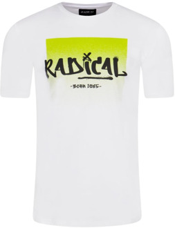 Radical T-Shirts Radical , White , Heren - L,M,S