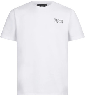 Radical Zomerse Heren T-shirt Wit Radical , White , Heren - 2Xl,Xl,L,M,S