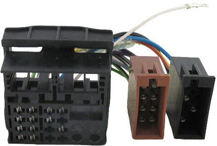 Radio aansluitkabel Citroën-Peugeot ISO --> Most/ Quadlock