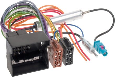 Radio Aansluitkabel Diverse modellen Opel Quadlock > ISO Norm / Phantom power (DIN) 123046