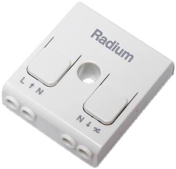 Radium fase afsnijdimmer, elektronisch, 230V wit