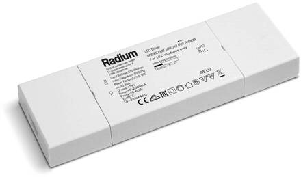 Radium Flat LED driver voor strips 60W/24V wit