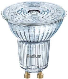 Radium LED Star, reflectorlamp, GU10, PAR16, 8,3W, 3.000K, 575lm duidelijk