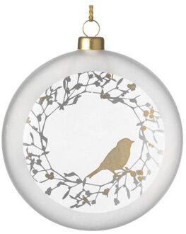 Räder x-mas kerstornament glas vogel, formaat 10 2 cm.