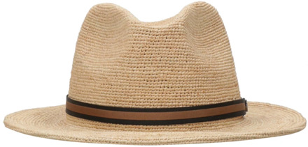 Raffia Panama Hat Borsalino , Yellow , Heren - 60 Cm,58 Cm,59 Cm,57 CM