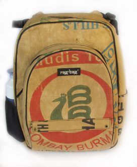 Ragbag Tamil Nadu Backpack Beige - 40 x 30 x 20 cm