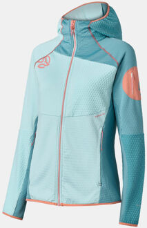 Ragger Hood Jas Dames Blauw - L