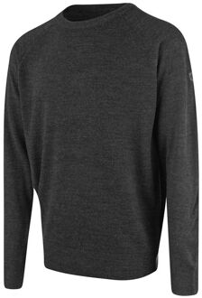 Raglan heren Donker Houtskool Golf Sweater Grijs