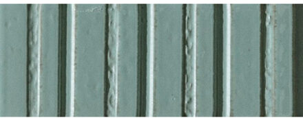 Ragno Glace Wandtegel - 7.5x20cm - decor - glans turchese 1965882 raep Turchese glans
