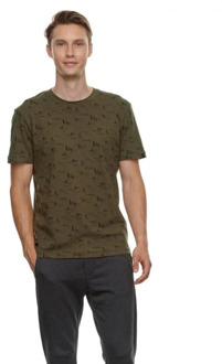 Ragwear T-shirt dami Groen - XL