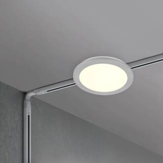 Railsetset DUOline Camillus, titanium, 3 m 6-lamps LED 2-fasen titaan