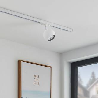 railspot GU10, Ø 9 cm, wit, 1-fase