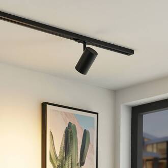 railspot Linaro, GU10, Ø 6 cm, zwart, 1-fase