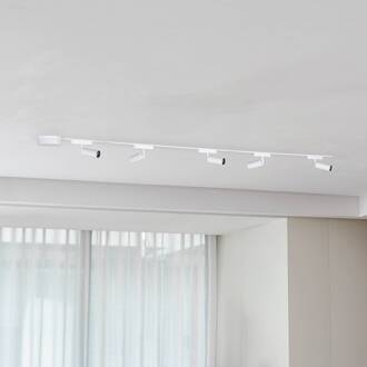 Railsystem 48V Lumaro, spots, 5-lamps, wit, Ø 4cm, CCT